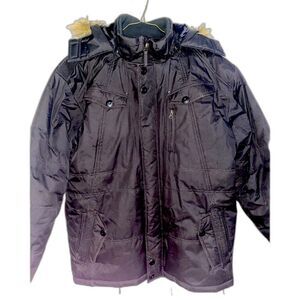 Men’s Medium Black Mountain Club Parka